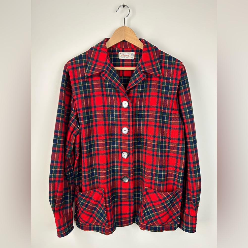 Vintage Knockabouts by Pendleton 49er Wool Plaid Jacket